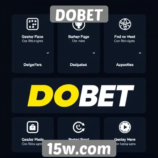 Principais recursos e funcionalidades do site DOBET